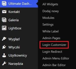 Ultimate Dashboard - Login Customizer