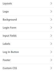 Ultimate Dashboard - Login Customizer Options